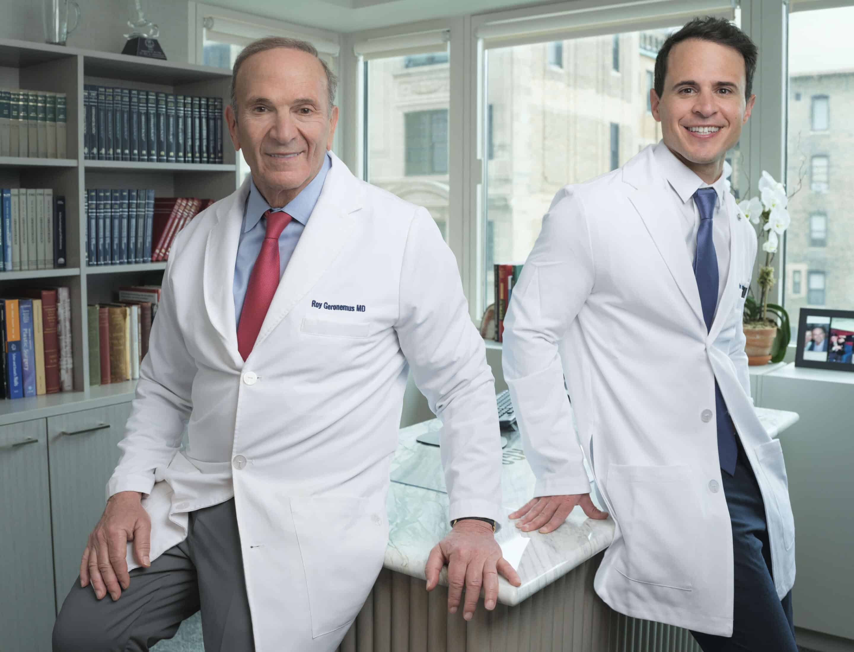 Dr. Geronemus and Dr. Hashemi, two New York City cosmetic dermatologists
