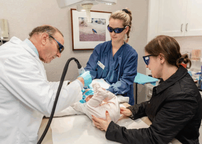 Dr. Roy Geronemus performing a procedure