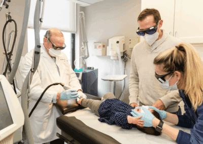 Dr. Roy Geronemus performing a procedure